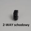Włącznik modułowy schodowy Toggle Module Standard Europejski – Czarny (EU)