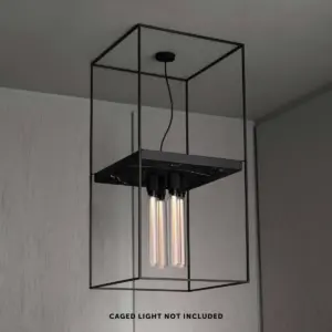 Zestaw przedłużający Caged – Czarny