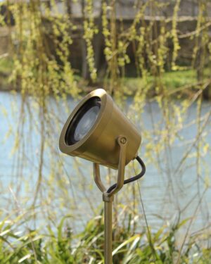 Cambridge mocny reflektor gruntowy – Antyczny mosiądz