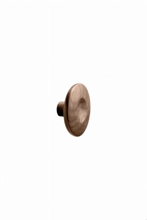 Gałka meblowa Dimple 60 Drewniana Orzech Włoski