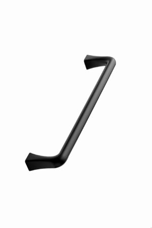 Uchwyt meblowy podłużny Concave 160 Metalowy Czarny Matowy
