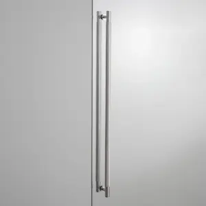 Uchwyt meblowy podłużny dwustronny Pull Bar Cross 724 – Srebrny