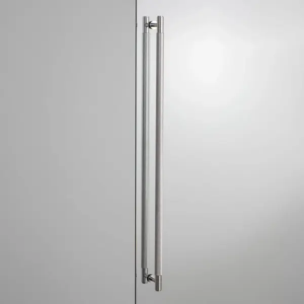 Uchwyt meblowy podłużny dwustronny Pull Bar Cross 724 – Srebrny