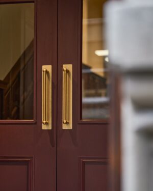 Harper pojedyncza antaba z płytą 320 mm – Antyczny mosiądz