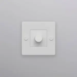 Ściemniacz bez logotypu LED Cross 1G 250W Standard Europejski – Biały (EU)