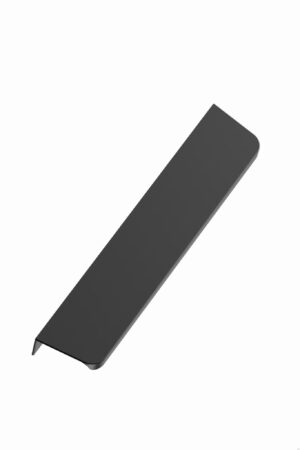 Uchwyt meblowy krawędziowy Comet 160 Aluminiowy Czarny Matowy
