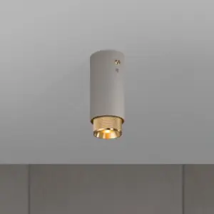 Lampa sufitowa punktowa Exhaust Cross Szara ze m – Szary