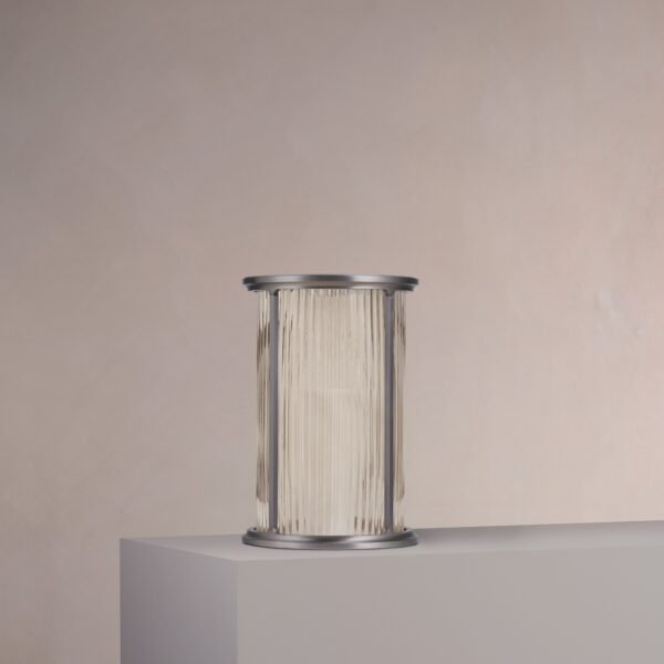Battersea lampion – Satynowy nikiel