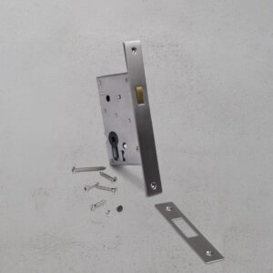Zamek hakowy 50 mm – Satynowy nikiel