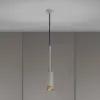 Lampa wisząca punktowa Exhaust Linear Szara z m – Szary