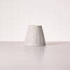 Malvern Mały plisowany klosz – Biały alabaster