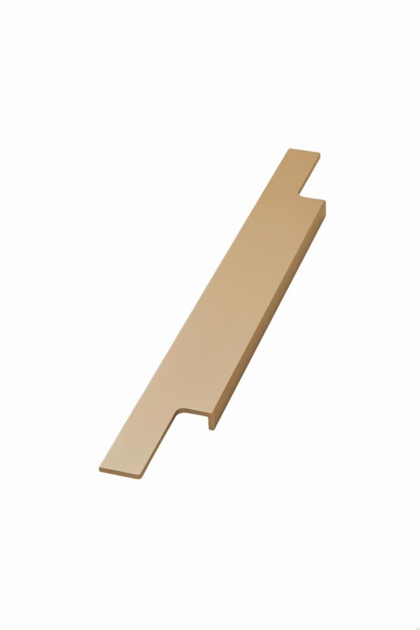 Uchwyt meblowy wpuszczany Trim 595 Aluminiowy Ciemny Złoty Szczotkowany