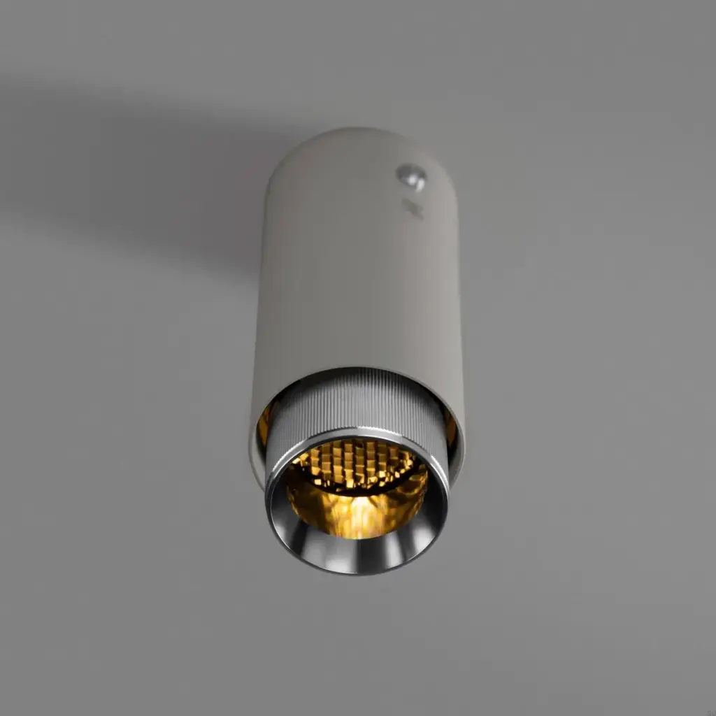 Lampa sufitowa punktowa Exhaust Linear Szara ze m – Szary