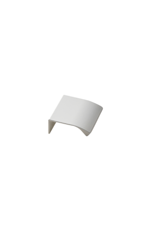 Uchwyt meblowy krawędziowy EDGE STRAIGHT 40 mm, biały mat