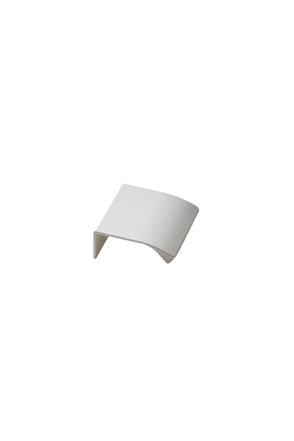 Uchwyt meblowy krawędziowy EDGE STRAIGHT 40 mm, biały mat