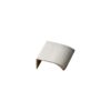 Uchwyt meblowy krawędziowy Edge Straight 40 Aluminiowy Srebrny