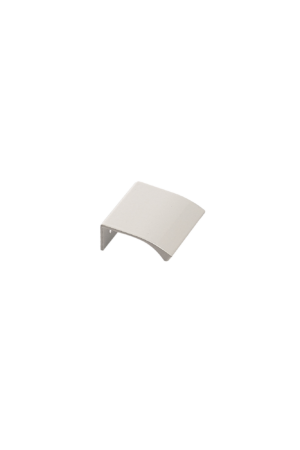 Uchwyt meblowy krawędziowy EDGE STRAIGHT 40 mm, biały połysk