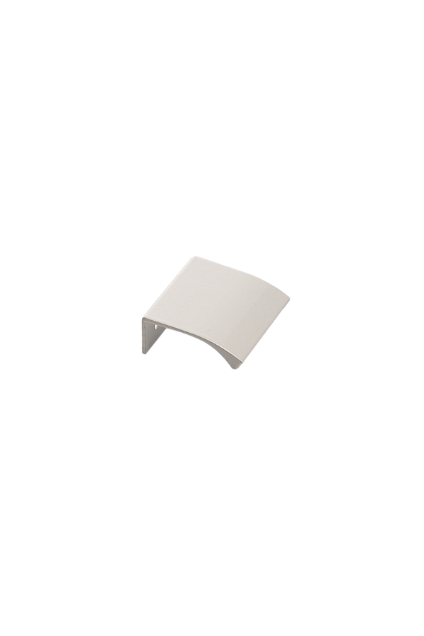 Uchwyt meblowy krawędziowy EDGE STRAIGHT 40 mm, biały połysk