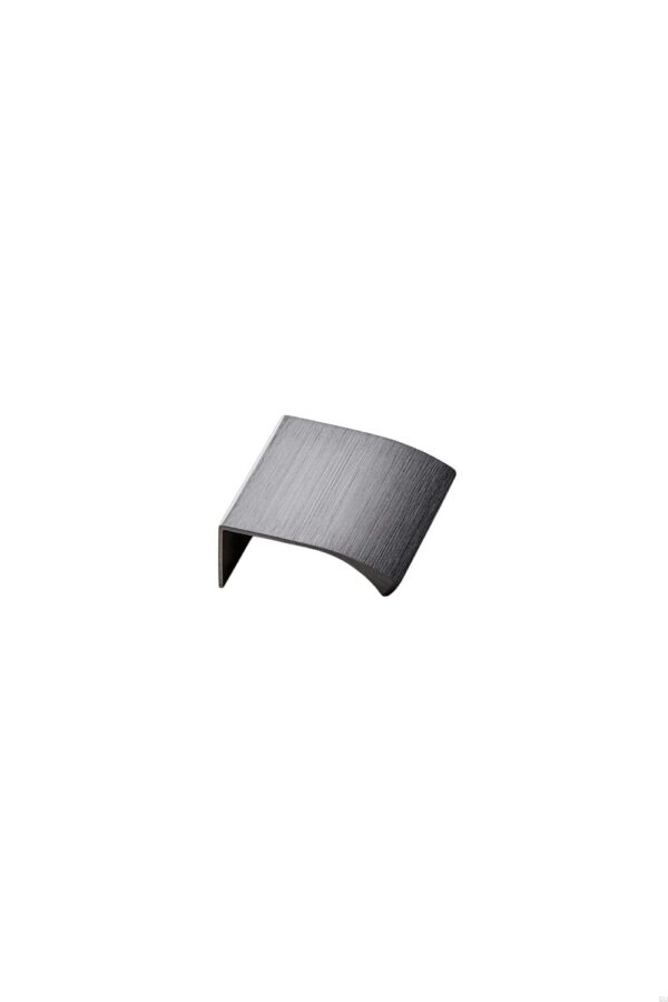 Uchwyt meblowy krawędziowy Edge Straight 40 Aluminiowy Antracyt Szczotkowany