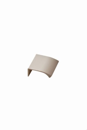 Uchwyt meblowy krawędziowy Edge Straight 40 Aluminiowy Beżowy