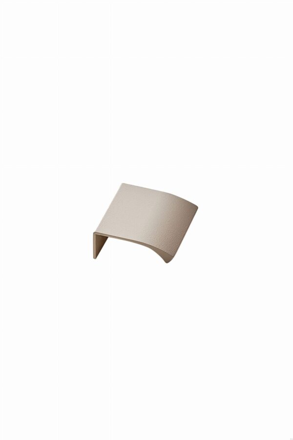 Uchwyt meblowy krawędziowy Edge Straight 40 Aluminiowy Beżowy