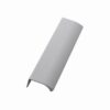 Uchwyt meblowy krawędziowy Edge Straight 40 Aluminiowy Szary