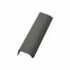 Uchwyt meblowy krawędziowy Edge Straight 40 Aluminiowy Ciemnoszary