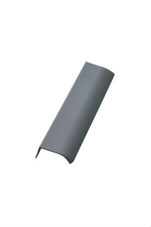 Uchwyt meblowy krawędziowy Edge Straight 40 Aluminiowy Szary