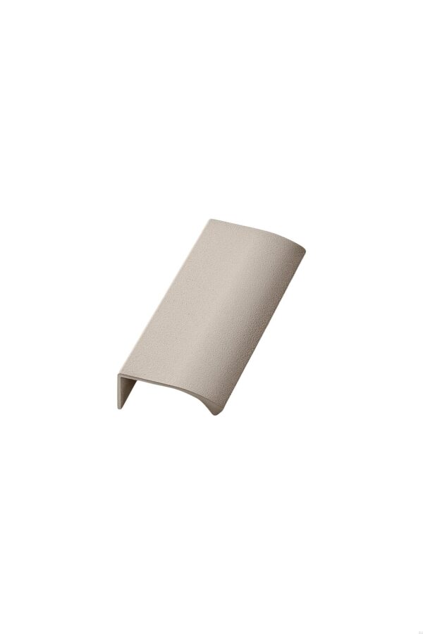 Uchwyt meblowy krawędziowy Edge Straight 100 Aluminium Beżowy