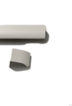 Uchwyt meblowy krawędziowy Edge Straight 100 Aluminium Beżowy