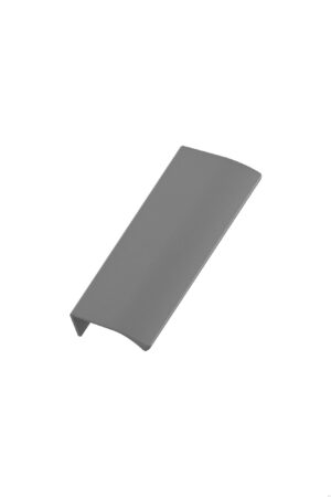 Uchwyt meblowy krawędziowy Edge Straight 100 Aluminium Szary