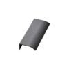 Uchwyt meblowy krawędziowy Edge Straight 100 Aluminium Antracytowy
