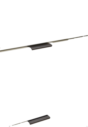 Uchwyt meblowy krawędziowy Edge Straight 100 Aluminium Antracytowy
