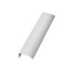 Uchwyt meblowy krawędziowy EDGE STRAIGHT 200 mm, biały mat