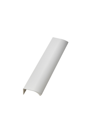 Uchwyt meblowy krawędziowy EDGE STRAIGHT 200 mm, biały mat