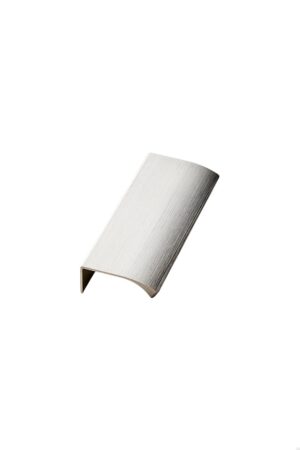 Uchwyt meblowy krawędziowy Edge Straight 100 Aluminiowy Srebrny