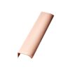 Uchwyt meblowy krawędziowy Edge Straight 200 Aluminiowy Miedziany Szczotkowany