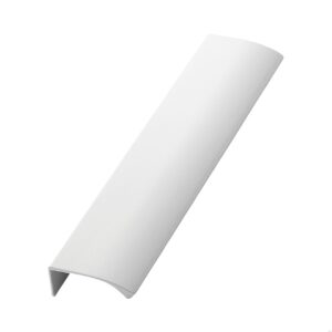 Uchwyt meblowy krawędziowy Edge Straight 200 Aluminiowy Biały