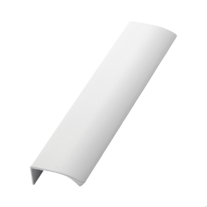 Uchwyt meblowy krawędziowy Edge Straight 200 Aluminiowy Biały