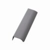 Uchwyt meblowy krawędziowy Edge Straight 200 Aluminiowy Szary