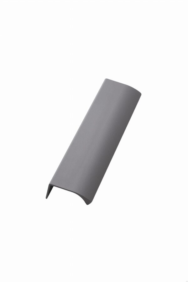 Uchwyt meblowy krawędziowy Edge Straight 200 Aluminiowy Szary