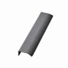 Uchwyt meblowy krawędziowy Edge Straight 200 Aluminiowy Antracytowy
