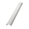 Uchwyt meblowy krawędziowy EDGE STRAIGHT 350 mm, biały mat