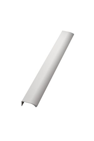 Uchwyt meblowy krawędziowy EDGE STRAIGHT 350 mm, biały mat