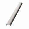 Uchwyt meblowy krawędziowy Edge Straight 350 Aluminiowy Chromowany