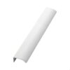 Uchwyt meblowy krawędziowy Edge Straight 350 Aluminiowy Biały