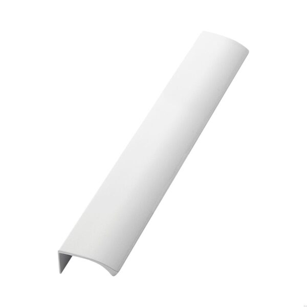 Uchwyt meblowy krawędziowy Edge Straight 350 Aluminiowy Biały
