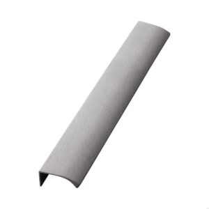Uchwyt meblowy krawędziowy Edge Straight 350 Aluminiowy Antracyt Szczotkowany