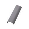 Uchwyt meblowy krawędziowy Edge Straight 350 Aluminiowy Szary
