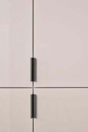 Uchwyt meblowy krawędziowy Edge Straight 350 Aluminiowy Szary